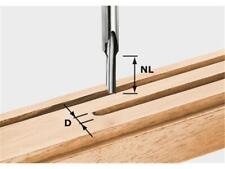 FESTOOL Nutfräser einschn. m. Grundschneide HS S8 D3-5
