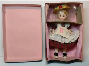 Vintage Madame Alexander Puppe 14 Zoll McGuffey Ana 1525 Originalkarton nicht mehr produziert kariertes Kleid - Bild 1 von 11