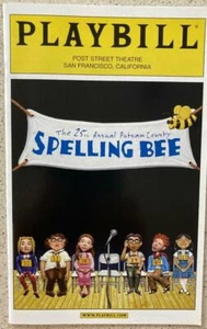 Playbill The 25th Annual Putnam County Spelling Bee Betsy Wolfe Jenni Barber SF - Picture 1 of 1
