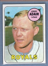 1969 Topps #159 Jerry Adair (b) (st) VG  GO265