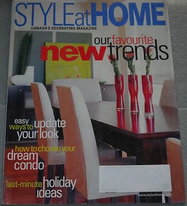 Style at Home Magazine December 2002/January 2003 Our Favourite New Trends - Picture 1 of 12