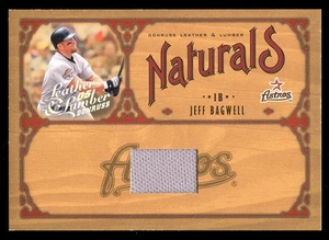 2005 Leather and Lumber Naturals Jersey #11 Jeff Bagwell /100 - Picture 1 of 2
