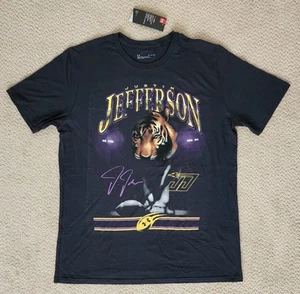 New Under Armour Justin Jefferson Minnesota Vikings/LSU XL Shirt 1390237-001 - Picture 1 of 8