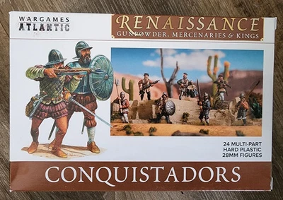Wargames Atlantic Renaissance Conquistadors (24) (*See Per Order Flat Rate Shipp - Image 1 of 3