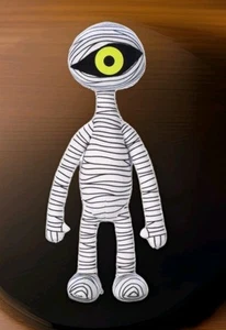NIB! Disney Mummy Boy Plush The Nightmare Before Christmas 11'' With Glowing Eye - Picture 1 of 6