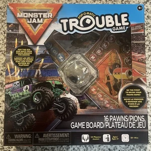 Monster Jam Trouble Brettspiel Pop-O-Matic 2025 Neu - Bild 1 von 2