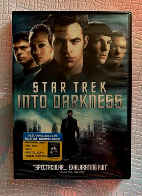 STOCKING STUFFER "STAR TREK-INTO DARKNESS (NEW/SEALED DVD) - Image 1 of 3