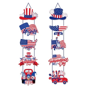 4th Of July Door Decoration, Fourth Of July Theme Outdoor Welcome Banner ON - Picture 1 of 7