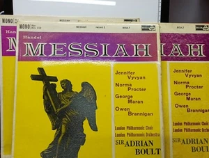 ACL 118-20 Handel Messiah Vyvyan Procter Brannigan Boult 3xLP Decca Mono - Bild 1 von 4