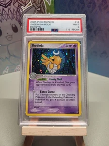 PSA 9 Mint Pokemon 2005 Ex Deoxys Shedinja Holo Foil Rare #14 - Bild 1 von 2