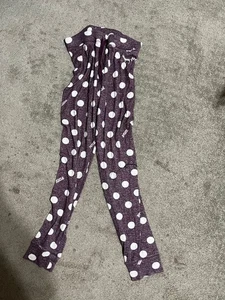 ROSA Victoria's Secret Mujer Púrpura Lunares Prendas para Dormir Pijama Pantalones Pequeños - Imagen 1 de 5