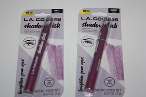 L.A. Colors Shadow Stick Eyeshadow Stick C68777 Purple Lot Of 2 In Box - Picture 1 of 2