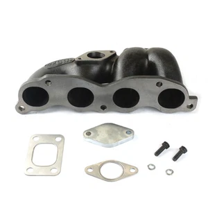 T25 Turbo Inlet Exhaust Manifold Fits HONDA Civic K20 with wastegate Low Mount - Picture 1 of 5