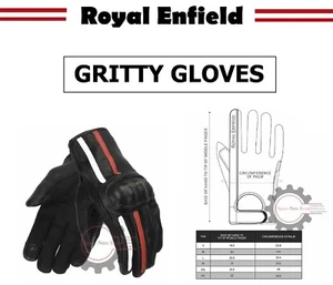 ROYAL ENFIELD GRITTY "GLOVES" BLACK , RED & WHITE - Bild 1 von 42