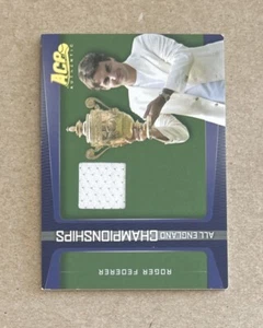 2007 Ace Authentic Roger Federer Tennis England Championships Relic Card #EC-3 - Picture 1 of 2