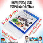 Sony PS3/PS4/PS5 #CrystalClear Spiele Schutzhüllen - OVP Game Box 0,3 mm