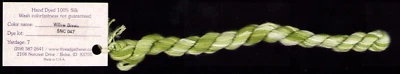Silk 'N Colors THREAD GATHERER Floss 7 yds WILLOW GREEN snc 047 Cross Stitch - Image 1 of 2