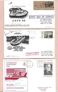 HOVERCRAFT 3 USA ILLUSTRATED COMMEM COVERS - 1ST DAY etc - Picture 1 of 1