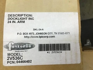 Fostoria 2C536C Dock Light 24" Arm - Picture 1 of 6