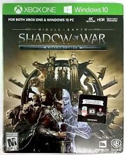 NEW Middle Earth Shadow of War Mithril Edition Video GAME ONLY Xbox One Win10