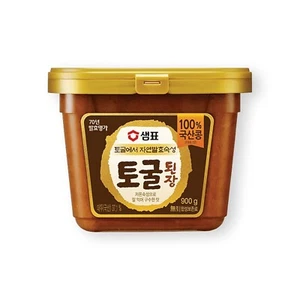 Sempio Korean 6-Month Matured Unpasteurized Non-GMO Togul Soybean Paste Doenjang - Picture 1 of 1