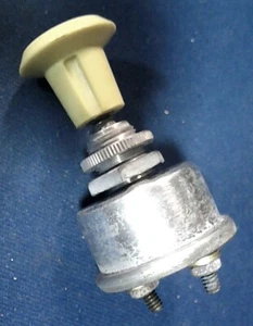 VTG Push Pull Switch ON OFF Hot Rat Rods Customs USA MADE Universal 6 or 12 volt - Picture 1 of 2