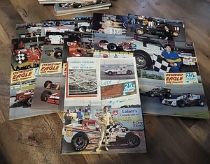 Revista Oswego Speedway Eagle Nueva York Lote 1988 Lote De 13 25 años Algunos Firmados - Imagen 1 de 22