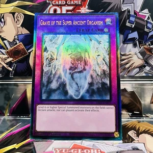 Yugioh Grave of the Super Ancient Organism RA03-EN077 PUR 1st Ed Near Mint - Picture 1 of 1