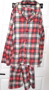 Jammies für Ihre Familien Herren grün und rot kariert Pyjama Large Tall und mit Etikett - Bild 1 von 4