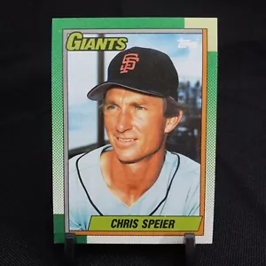 1990 Topps Baseball Chris Speier #753 (1A324) - Foto 1 di 3