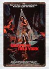 1981 Escape from New York affiche film d'horreur métal panneau étain acheter décoration art