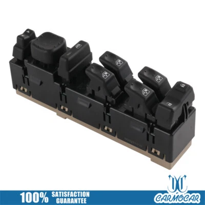 Left Master Power Window Switch Fits For 2003-2006 Chevrolet Avalanche 1500 Foto 1 de 4