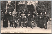 CARTOLINA ASCOLI PICENO UNIVERSITA' POPOLARE CONFERENZIERI SUPER 3X54