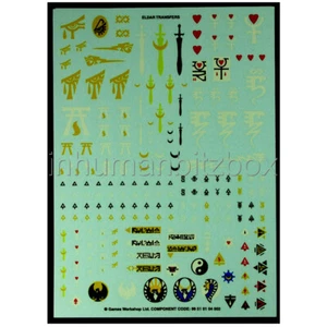 DEC25 DECALCO TRANSFER SHEET ELDAR 10*14 WARHAMMER 40000 - Bild 1 von 1