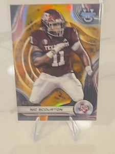 NIC SCOURTON /50 2024 Bowman Best University - Texas A&M #59 - Picture 1 of 4