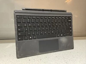 Genuine Microsoft Surface Pro 3-4-5-6-7Magnetic Keyboard, With Backlit, Grey #11 - Picture 1 of 10