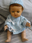 VINTAGE DOLL  AMERICAN  CHARACTER TINY TEARS 1950 'S 11 INCHES