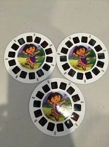 2006 Dora the explorer world adventure view-master lot of 3 reels reels A B C - Picture 1 of 6