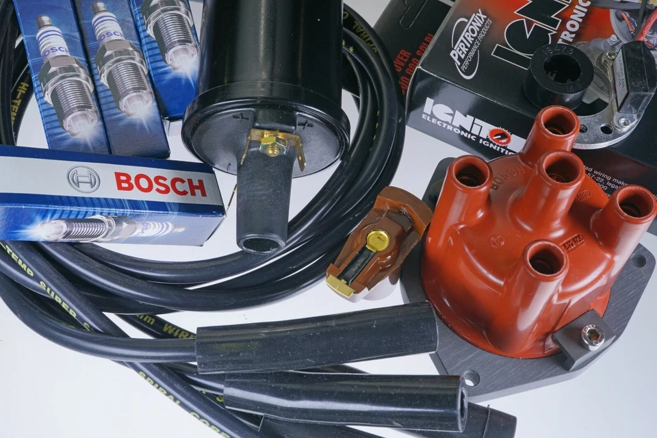 PLUG WIRES CONVERSION KIT with PERTRONIX       Steyr Puch Pinzgauer  710 712 - Image 1 of 1