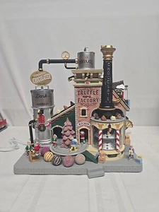Lemax The Christmas Chocolatier Truffle Factory Animated Sights & Sounds No Box - Picture 1 of 2