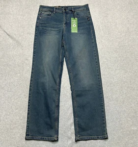Silver Jeans Boys Size 14 Garret Rugged Loose Fit Stretch Adjustable Waist Denim - Picture 1 of 12