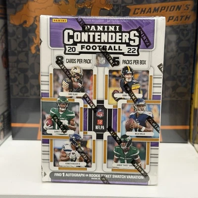Caja bláster sellada de fábrica de fútbol americano NFL 2022 Panini Contenders Foto 1 de 3