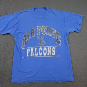 Vintage Air Force Falcons Shirt Herren Blau NCAA Football Graphic Tee 90s - Bild 1 von 11