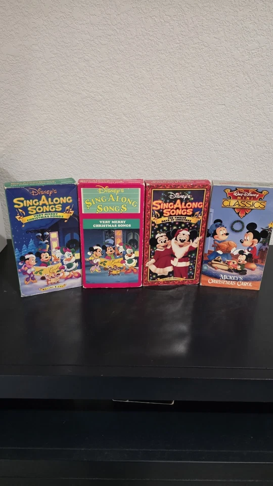 VTG Disney Christmas/ VHS Lot Of 4 - Image 1 of 4