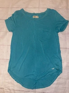 Womens XS Hollister Blue Shirt - Picture 1 of 3