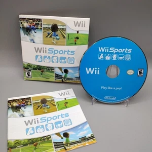 Nintendo Wii Sports Video Game Complete with Sleeve & Manual CIB Tested - Picture 1 of 15