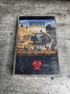 Intruder: A Higher Form Of Killing Cassette Tape 1989 Metal Blade Records RARE - Picture 1 of 6