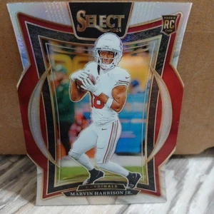 2024 Select Marvin Harrison Jr. Concourse Silver Prizm Die Cut Rookie CARDINALS - Picture 1 of 6
