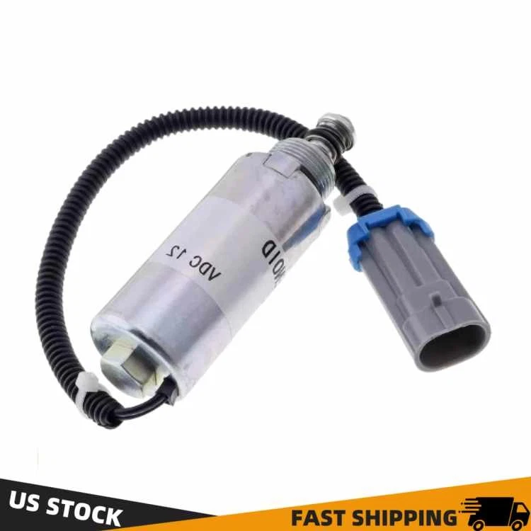 12V Fuel Shutoff Solenoid Valve 33072 for GM Chevy 6.5L DS 1994-2002 - Imagem 1 de 4