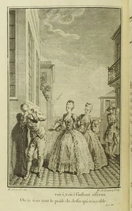 FENOUILLOT de FALBAIRE - L'honnête criminel - 1767 - Gravures - EO - Imagen 1 de 1